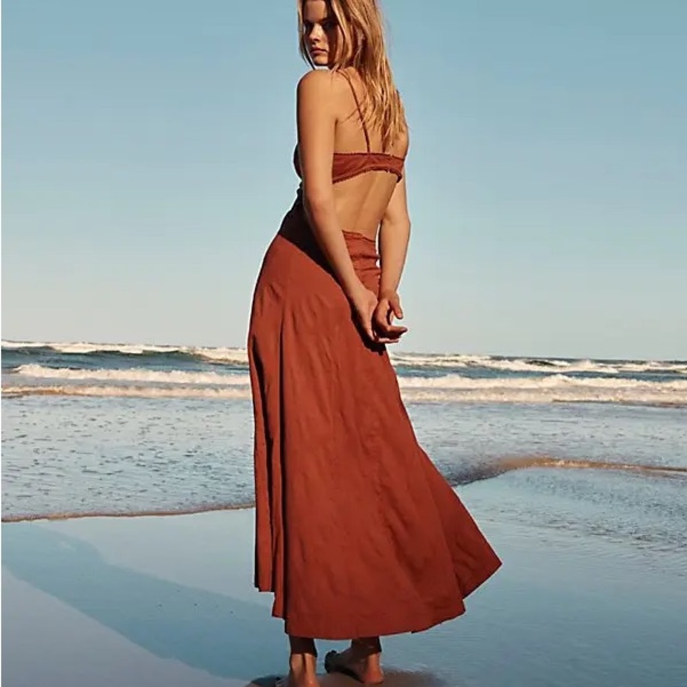 Inma Midi Dress Free People NWOT